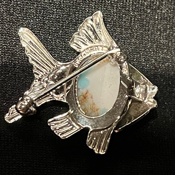 Vintage brooch - Danecraft - Fish - Sterling Silver - Picture 4 of 6